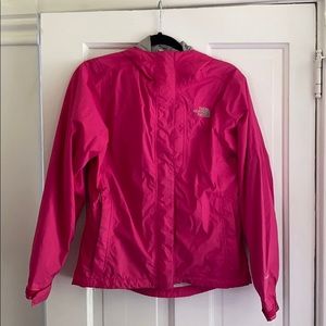 The North Face Pink Rain Jacket